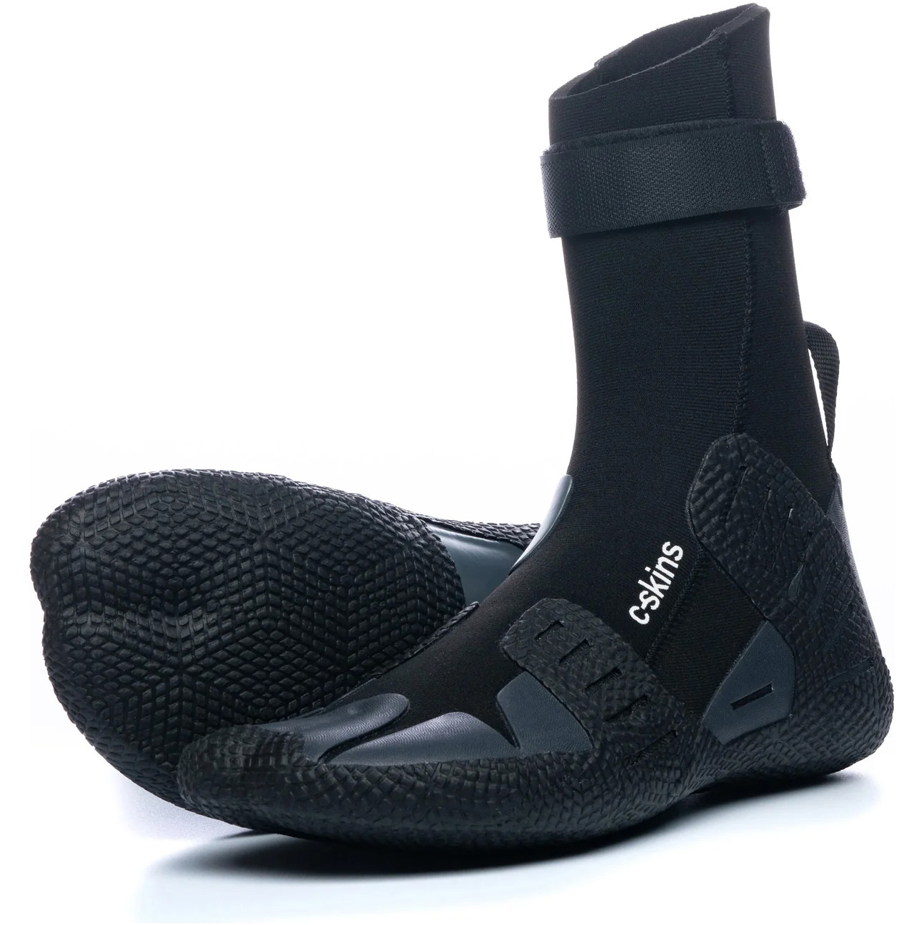 2026 C-skins Sessie 5mm Hidden Split Toe Boots C-bose5hst - Zwart / Houtskool